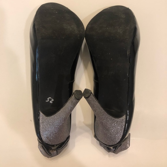 Steve Madden Glitter Bow Heels size 8 - Picture 4 of 4